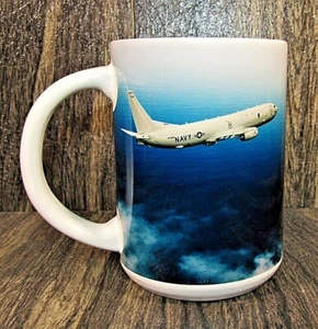 U.S. Navy Boeing P-8 Endeavors Picture Ceramic Full Hand Big Handle Coffee Mug - Bild 1 von 10