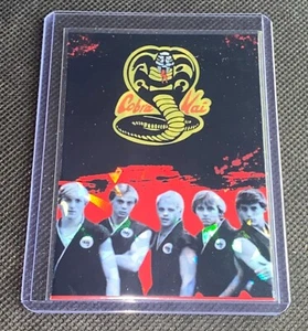 Cobra Kai Custom Holofoil Refractor Card in Toploader Karate Kid - Bild 1 von 4