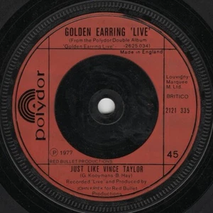Golden Earring Live - Radar Love - 7" Vinyl -1977 - Polydor Records  - Picture 1 of 2
