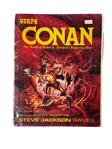 GURPS CONAN RPG WORLD OF ROBERT E HOWARDS BARBARIAN HERO BY CURTIS M SCOTT SJG - Picture 1 of 6
