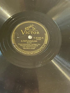 HEISINKI CHOIR ( FINNISH) - ILTATUNNELMA / SORTUNUT AANI on VICTOR V-4164 - Imagen 1 de 6