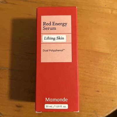 Suero de recuperación de energía Mamonde Red tamaño completo 1,01 OZ Foto 1 de 4