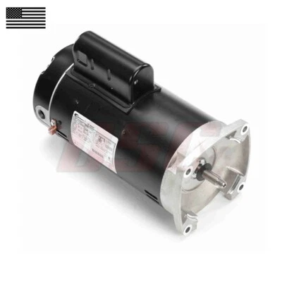 Century ODP Square Flange Pump Motor 3HP 208/230V For Swimming Pool & Spa - Image 1 of 4