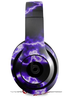 Skin for Beats Studio 2 3 Electrify Purple HEADPHONES NOT INCLUDED - Image 1 of 4