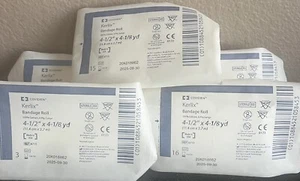 Kerlix Gauze Coviden Sealed   5 Pack  Bandage Rolls,4.5" x 4.1yd 6 ply Larg  NEW - Picture 1 of 2
