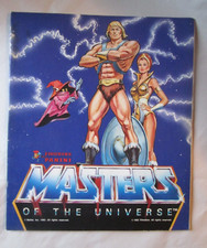 Panini Masters of the Universe He-Man Album w/125 Stickers inside / Mattel 1983