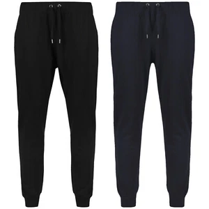 New Mens Tracksuit Bottoms Fleece Joggers Gym Trackies Sweatpants Warm Trousers - Picture 1 of 9