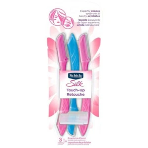 Schick Hydro Silk Touch-Up Exfoliating Dermaplaning Tool Facial Razors 3 ct - Picture 1 of 1