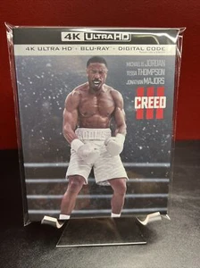 Creed III 3 LE (4K UHD+Blu-ray+Digital+****MINT****Slipcover) Factory Sealed - Picture 1 of 9
