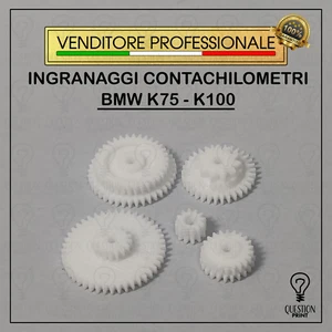 KIT INGRANAGGI PER QUADRO CONTACHILOMETRI BMW K75 - K100 RICAMBIO RESISTENTE - Picture 1 of 7