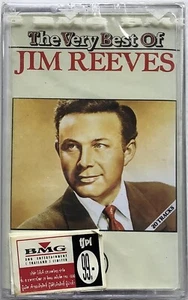 The Very Best Of Jim Reeves 20 Tracks Original Thai Edition Cassette Seal - Picture 1 of 2