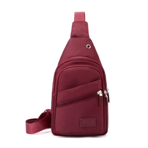 Women Chest Bag Waterproof Travel Sport Shoulder Sling Cross Body Bags Outdoor - Picture 1 of 19
