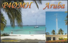 RD0332 Aruba - Miika Heikinheimo - P40MH - QSL Radio Card