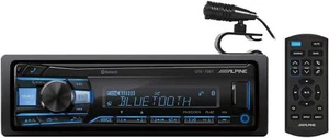 ALPINE UTE-73BT Digital Media Advanced Bluetooth Car Receiver w/AUX/USB+Remote - Picture 1 of 10
