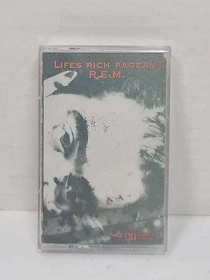 R.E.M- Life's Rich Pageant Cassette VG+ - Image 1 of 4