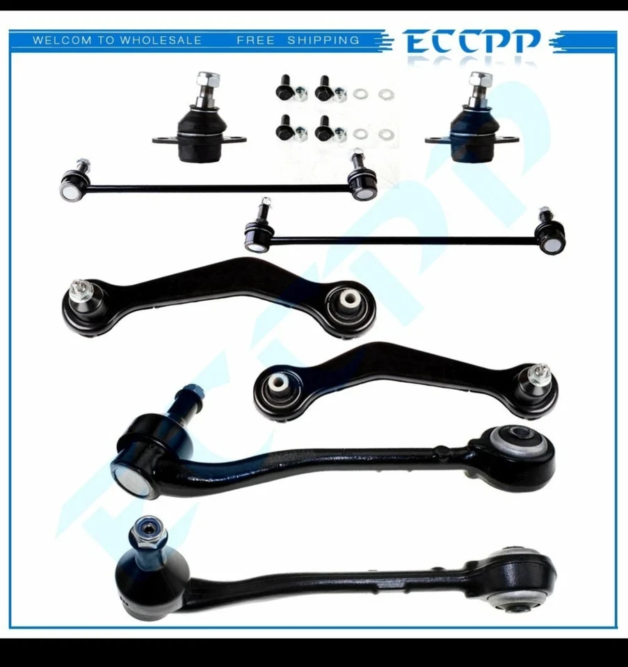 Barra estabilizadora delantera completa ECCPP 8x suspensión izquierda para BMW X5 2000-2004 2005 2006 Foto 1 de 4