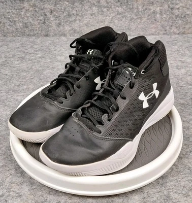 Under Armour Jet Basketball Shoes 3020633-001 Black Sneaker WOMENS Size 9.5 - Image 1 of 4