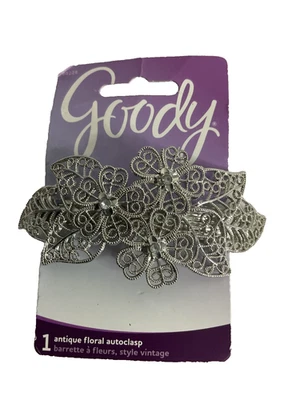 Cordón de pelo plateado vintage estilo estrás Goody para mujer Foto 1 de 4