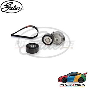 Gates K106PK1745 Alternator Drive Belt Kit Fits Land Rover Freelander 2 2006-14 - Picture 1 of 5
