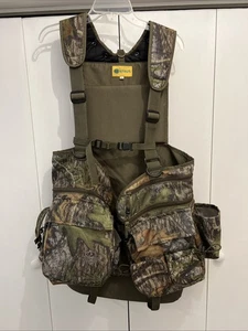 HS Strut Turkey Vest Mossy Oak OBSESSION NWTF Camo Men’s Sz M/L + Seat Cushion - Picture 1 of 9