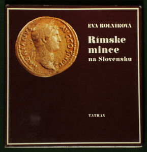 ON SALE! BOOK Ancient Roman Coins in Slovakia history gold dinar caesar European