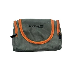 Black Canyon Outfitters Travel Bag Green Toiletries Kit Organizer Zip Closure - Picture 1 of 7