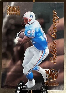 1996 Select Certified #100 Eddie George RC Houston Oilers Rookie - Picture 1 of 2
