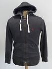 Vintage Polo Ralph Lauren Waffle Hoodie Grey Embroidered Full Zip Junior Small