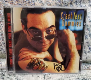 Crash Test Dummies CD, Brad Roberts Signed, I Don't Care That You Don't Mind - Picture 1 of 4
