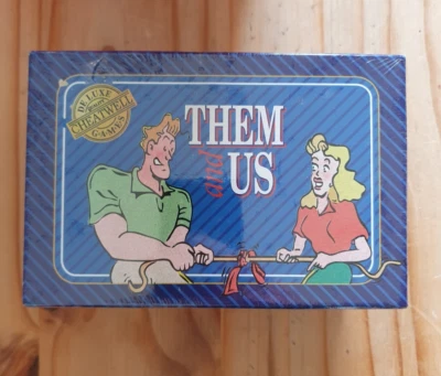 Them And Us Game Cheatwell Games Fun Battle Of Sexes Brand New and Sealed - Image 1 of 3