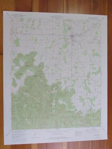 Moulton Alabama 1977 Original Vintage USGS Topo Map - Picture 1 of 1