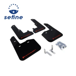 Rally Armor Mud Flaps Red Logo for 15-2019 Subaru Legacy #MF34-UR-BLK/RD - Picture 1 of 5