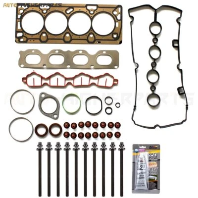 Juego de juntas de culata y pernos de cabeza para Chevrolet Aveo Aveo5 Pontiac G3 2009-2010 1,6 L Foto 1 de 4
