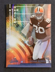 2009 Absolute Memorabilia Star Gazing Spectrum #10 Brian Robiskie - Picture 1 of 2