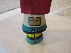 RARE STICKERED 1930’S THE HOPI VILLAGES KACHINA, ARTIST SIGNED ,CLOSE HANDS, 7in - Picture 1 of 12