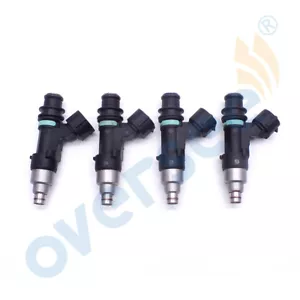 4pcs Fuel Injector 15710-82K50 For 2015 Suzuki Outboard DF 90 Four Stroke - Picture 1 of 6