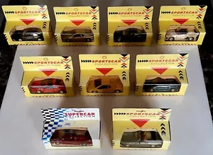 NUEVO Shell Sportscar Maisto Supercar Collection 9x Modelos Promo Ediciones Limitadas - Imagen 1 de 24