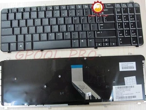 Black US Keyboard FOR NEW HP Pavilion DV6-1000 DV6-1100 DV6-1200 DV6-1300 - Afbeelding 1 van 1