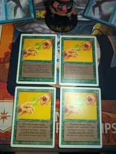 💎 MTG 4x Instill Energy ⚡ 2x Unlimited + 2x Revised Edition ⚡ NM/LP 💎 - Picture 1 of 3