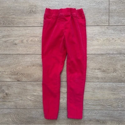 Pantalones de Pana Mini Boden Rojo Unisex Talla 8Y Pierna Recta Cintura Elástica Vacaciones Foto 1 de 4