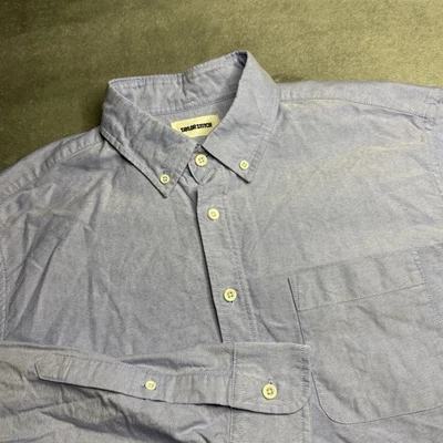 Taylor Stitch The Jack Shirt Mens 40 Medium Blue Oxford Button Down Organic - Image 1 of 4