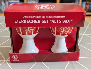 Fortuna Düsseldorf Eierbecher Set "Altstadt" *Neu & OVP* - Bild 1 von 2