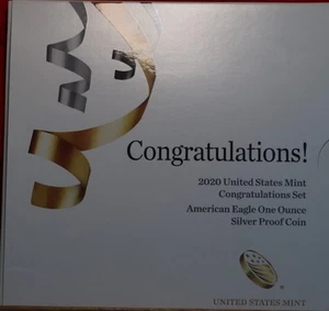 Uncirculated Proof 2020-W Mint American Eagle 1oz Silver One Dollar - Picture 1 of 2