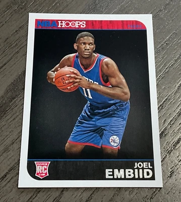 2014-15 Panini Hoops # 263 Joel Embiid Rookie Philadelphia 76ers - Image 1 of 2