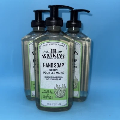 3 J. R. Watkins Aloe & Green Tea Hand Soap 11 fl oz - Image 1 of 2