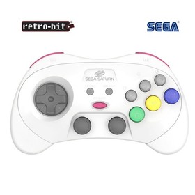 Retro-Bit SEGA Saturn&reg; PRO - 2.4GHz Wireless Pro Controller for Sega Saturn