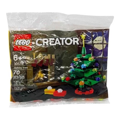 New/Sealed Lego Creator 30576 Holiday Tree Christmas Set Polybag 70-Pc 2020 - Image 1 of 2