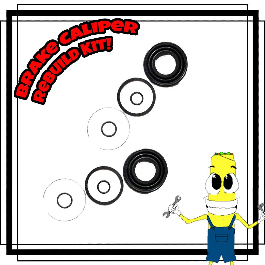 Kit de reparación de pinza de freno de disco trasera para Dodge Stealth 1991-1996 tracción delantera Foto 1 de 1