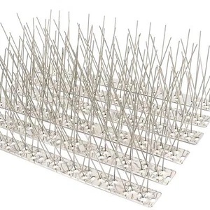 Bird Spikes for Pigeons Small Birds Anti Bird Spike Metal Bird Deterrent Spik... - Picture 1 of 6