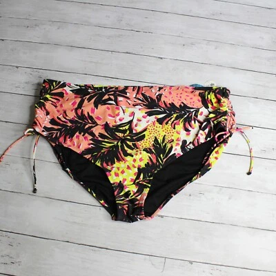 Pantalones de baño de bikini de tiro alto Decree para mujer talla grande 3X Foto 1 de 4